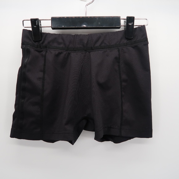 Kaepa Black Fitted Athletic Cheerleading Shorts - Picture 1 of 6